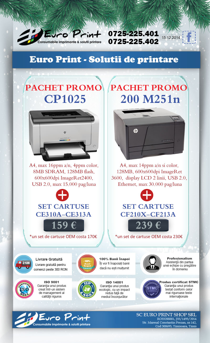 Noutati Euro Print Shop