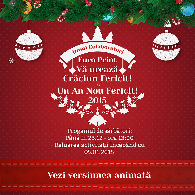Sarbatori Fericite!